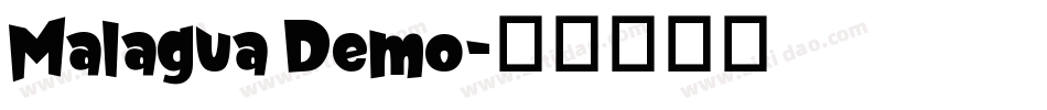 Malagua Demo字体转换